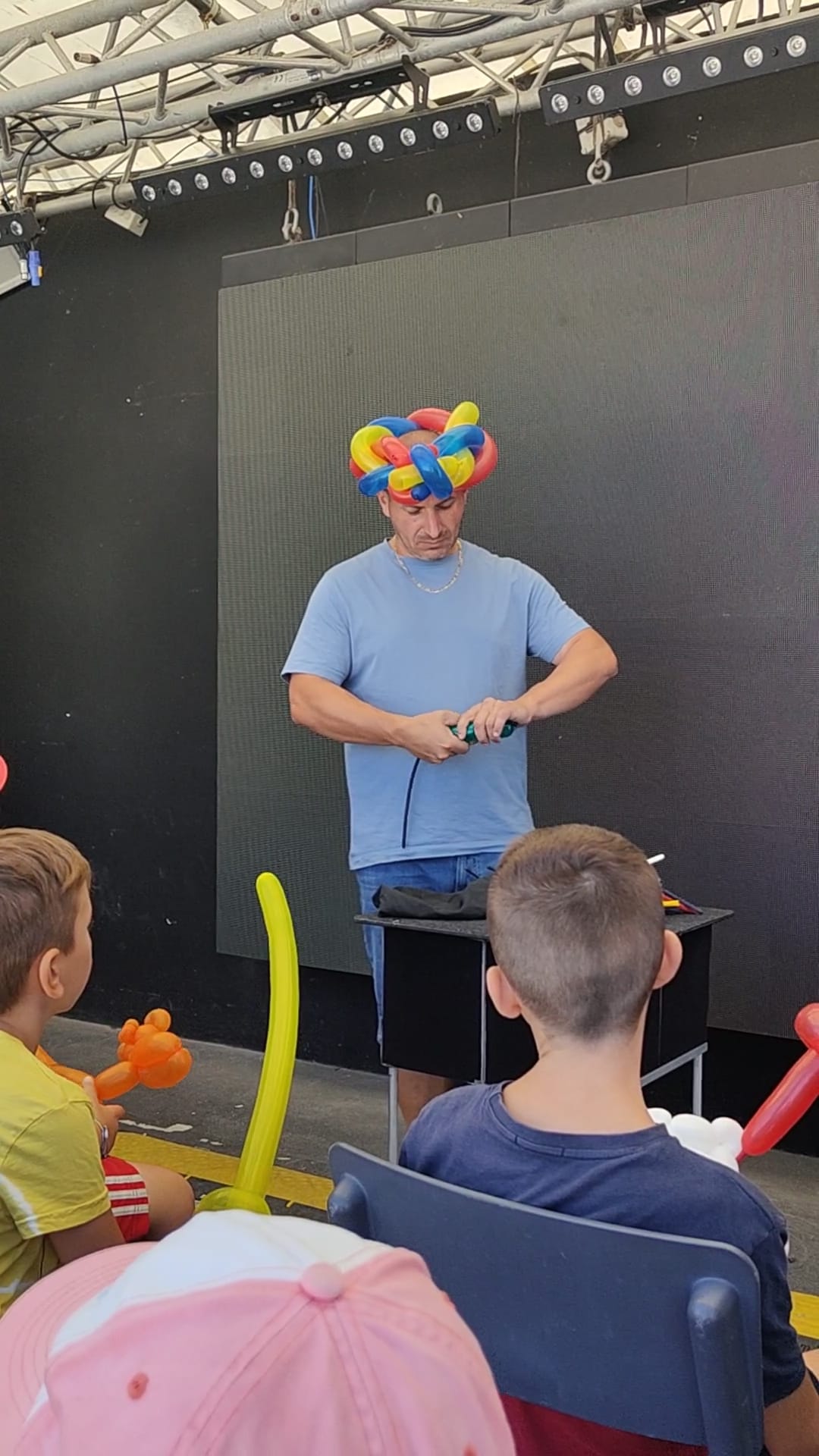 Sculpture sur ballons pour enfants